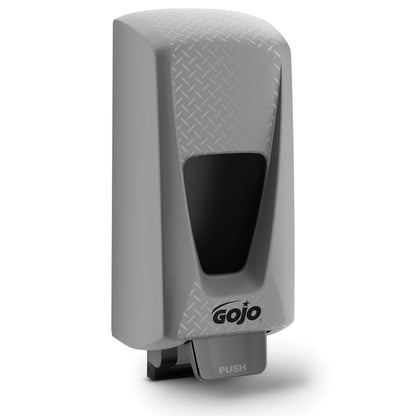 Gray Emery Jensen commercial soap dispenser, 2000ml capacity, wall-mounted design for industrial or public restrooms.