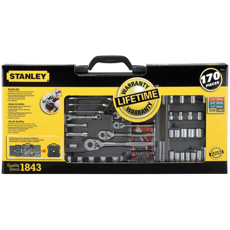 Sckt/rcht SET 170PC
