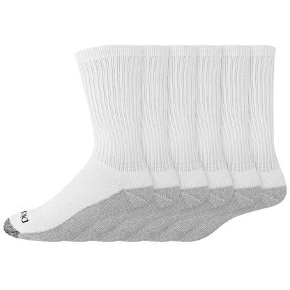 CREW SOCK MEN WHITE 6-12 - Pack of 2