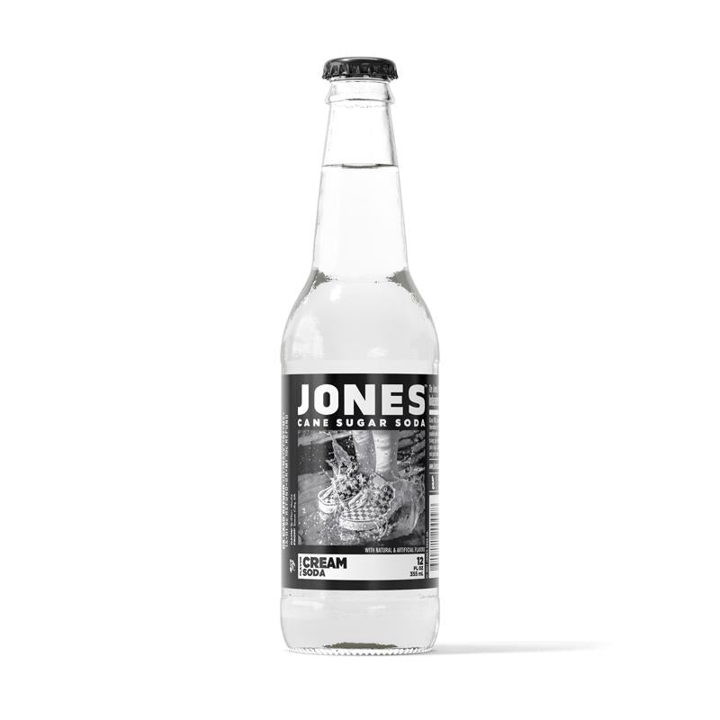Pack of 24 Emery Jensen Cane Soda Cream 12oz cans, classic soda and pop beverage in a convenient multi-pack.
