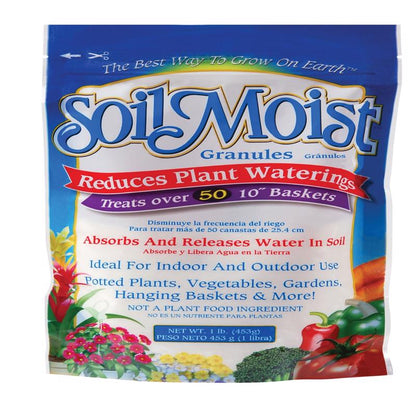 Emery Jensen Soil Conditioner Moist 1# bag showing soil conditioner product for improving soil moisture and quality