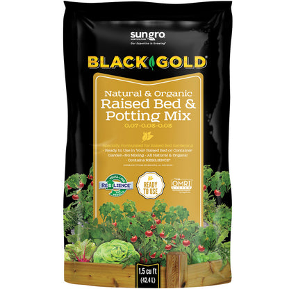 RAISED Bed/pot MIX 1.5cf