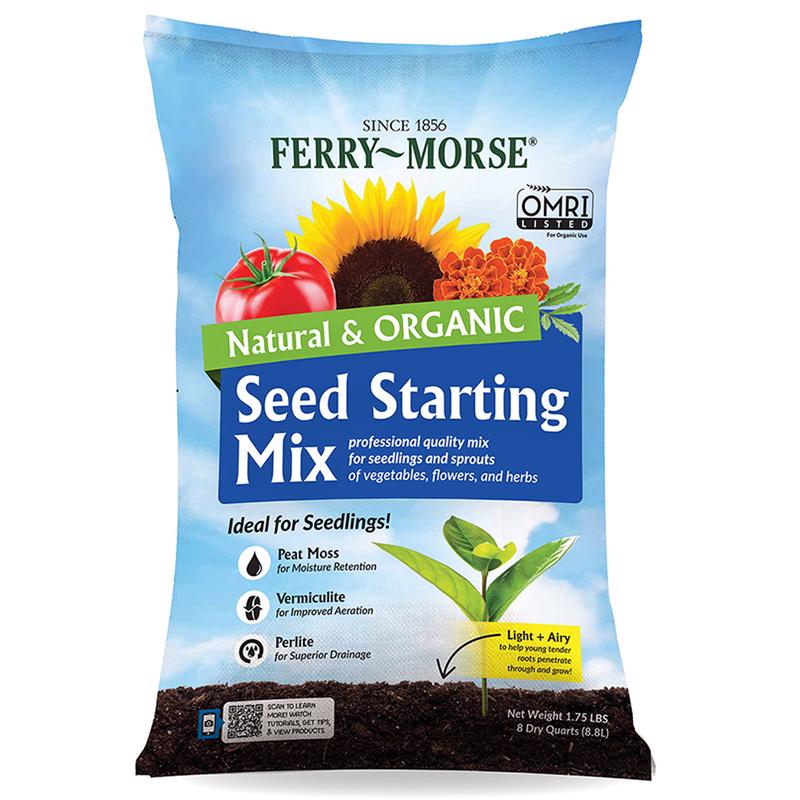 SEED START MIX ORGNC 8QT - Pack of 12