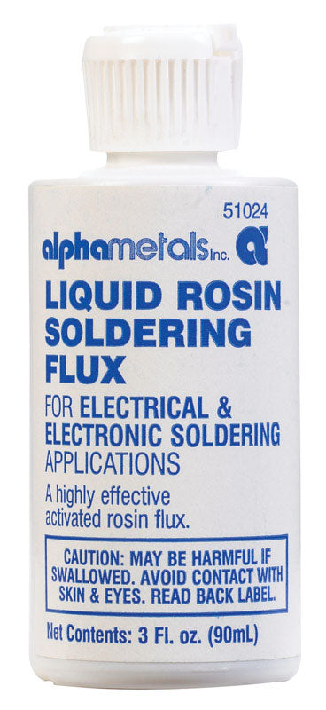 FLUX LIQUID ROSIN 3OZ - Pack of 10