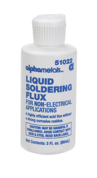 FLUX LIQUID 3OZ ACID - Pack of 10