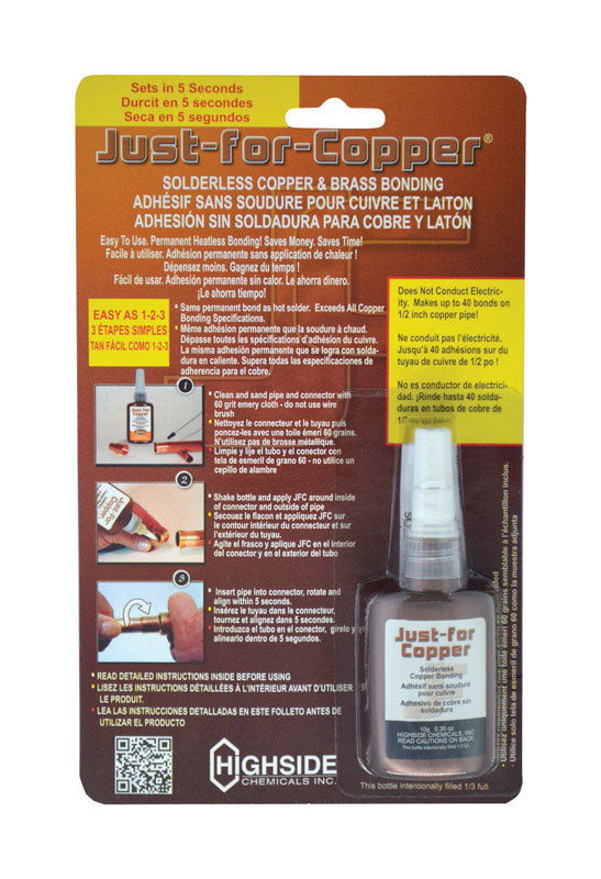 SOLDERLSS COPPR BOND 10G