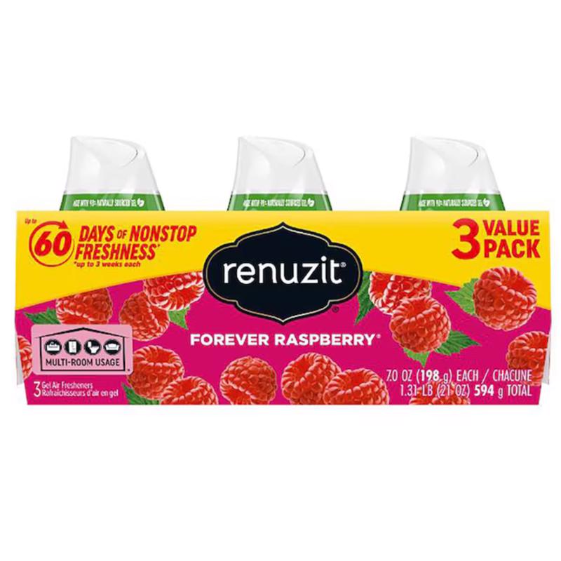 Emery Jensen solid air fresheners gel pack, 21oz, three-pack, freshen space with natural scent, designed for long-lasting odor control.