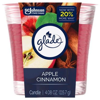 Six Emery Jensen solid air fresheners in candle shape, red color, designed to freshen indoor spaces.