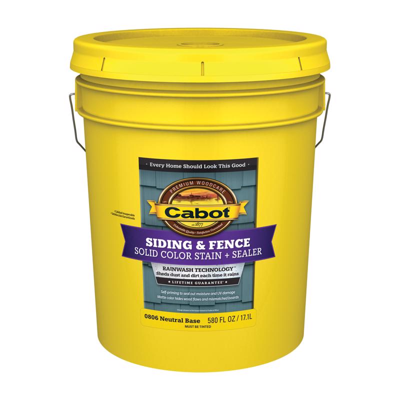 SIDING STAIN ACR NEUT 5G