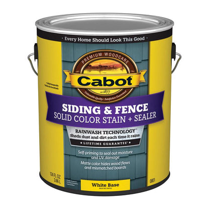 SIDING STAIN WHT BSE 1GL - Pack of 4
