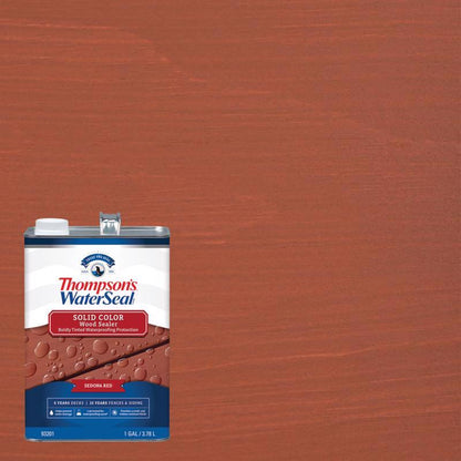 STAIN WTRPRF SLD RED GL - Pack of 4