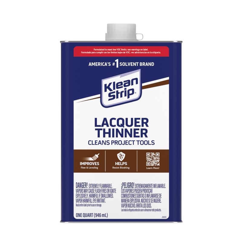 LACQUER THINNER 1QT CAN - Pack of 6