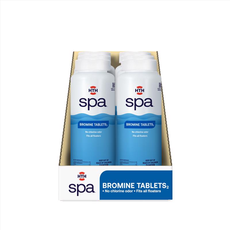 Emery Jensen Bromnatng Chemical Spa 2# pack of 6 spa chemicals for water treatment and maintenance.