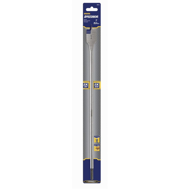 Emery Jensen 1-inch by 16-inch Speedbor spade drill bit for woodworking and drilling applications.