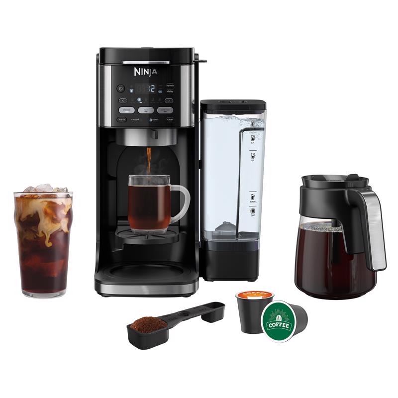 Emery Jensen cold brew coffee and tea maker model CF MKR 12CP, compact appliance for brewing beverages at home or in the office.