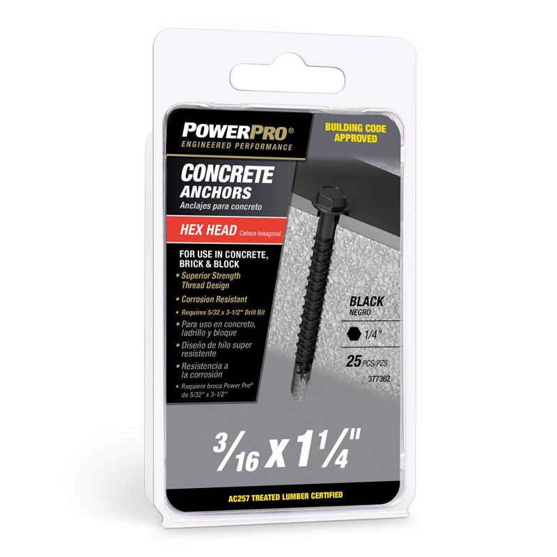 Emery Jensen special anchors with 3/16-inch concrete screw, designed for secure fastening in masonry applications