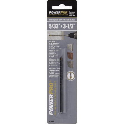Emery Jensen special anchors drill bit 5/32x3-1/2 inch for heavy-duty anchoring and drilling applications.