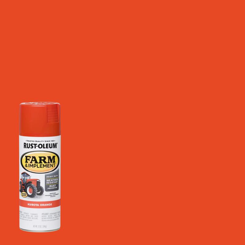 FARM & IMPLEMENT ORANGE - Pack of 6