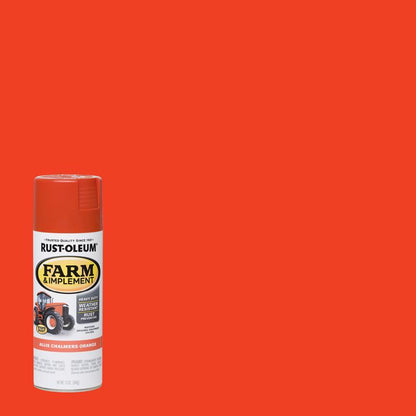 FARM & IMPLEMENT ORNG - Pack of 6