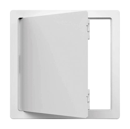 White Emery Jensen 18x18 inch access panel for wall or ceiling access in specialties and access panels category.