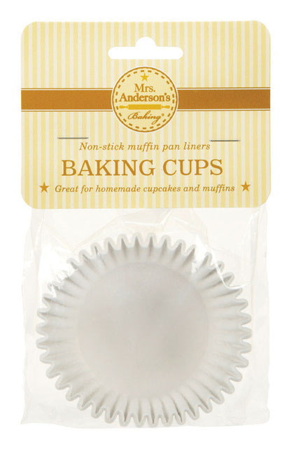 Set of 24 Emery Jensen Paper TX Muffin Cups, disposable specialty baking accessories with colorful designs for cupcakes and muffins.