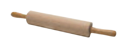 Emery Jensen 12-inch hardwood rolling pin, a specialty baking accessory, showing smooth wooden surface ideal for rolling dough.