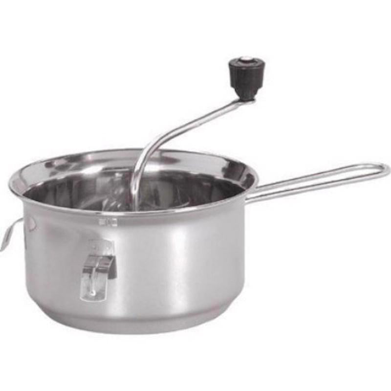 Emery Jensen Mill Food 3-1/2 Quart stainless steel specialty appliance on a kitchen countertop.