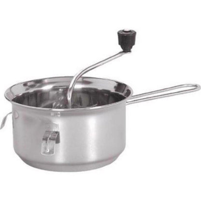 Emery Jensen Mill Food 3-1/2 Quart stainless steel specialty appliance on a kitchen countertop.