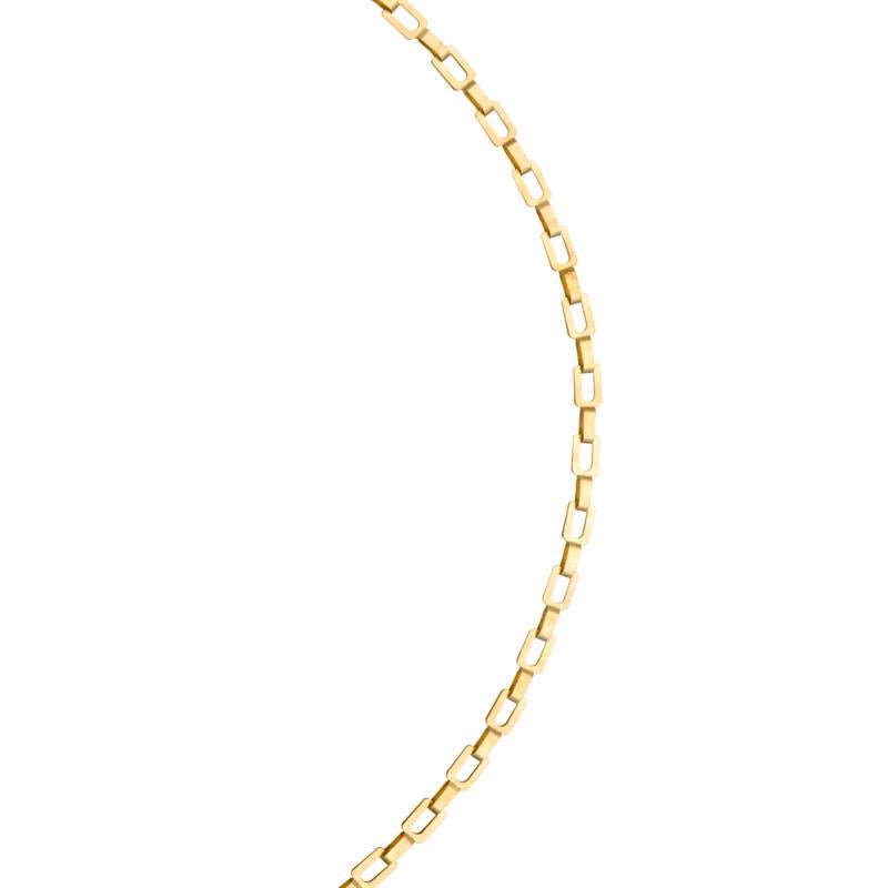 Emery Jensen CHN BRS oval link specialty chain in gold finish, 35 inches, suitable for industrial or decorative use