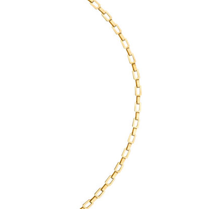 Emery Jensen CHN BRS oval link specialty chain in gold finish, 35 inches, suitable for industrial or decorative use