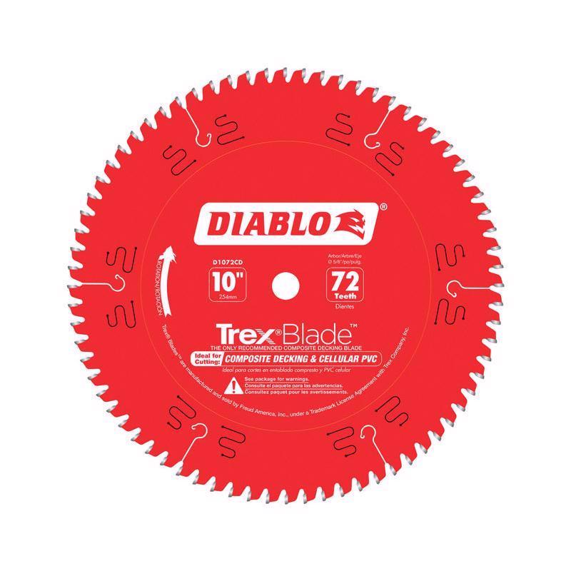 TREX SAW BLADE 72T x 10"