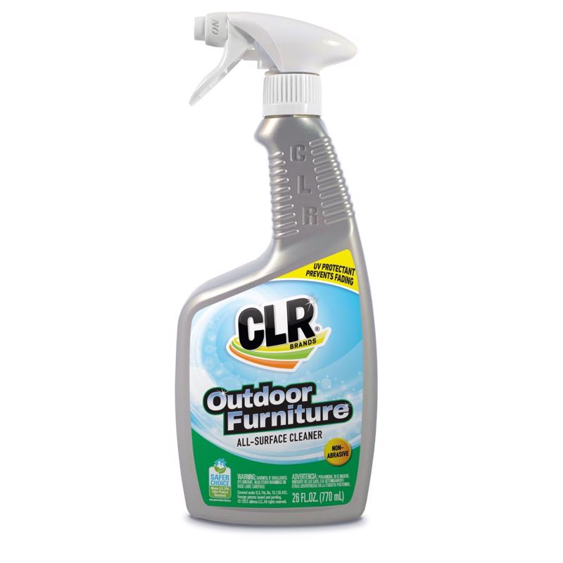 Emery Jensen CLEANR Patio Furniture Cleaner 26 oz bottle, pack of 6, specialty cleaner for outdoor furniture.