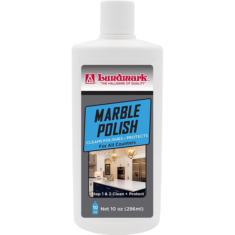 Emery Jensen Cleanr&Polish Marble 10oz bottle, a specialty cleaner for marble surfaces with a sleek design.