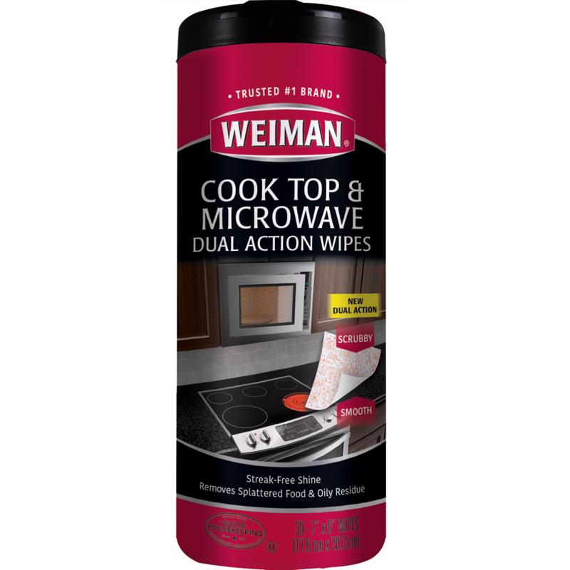 Emery Jensen WPS 30CT Weiman specialty cooktop cleaner and polish product in a container with a label and applicator.