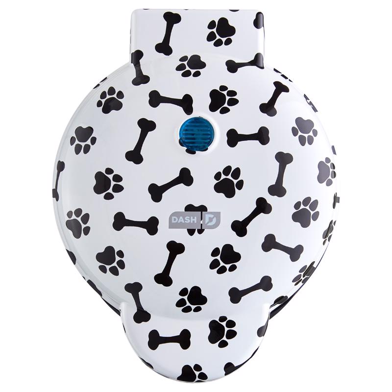 Emery Jensen white 11-inch dog treat maker from specialty cookers collection, featuring a durable, non-stick surface.