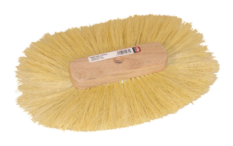 Emery Jensen specialty drywall tool, single stippling brush for textured wall finishes, with a sturdy handle and bristled surface.