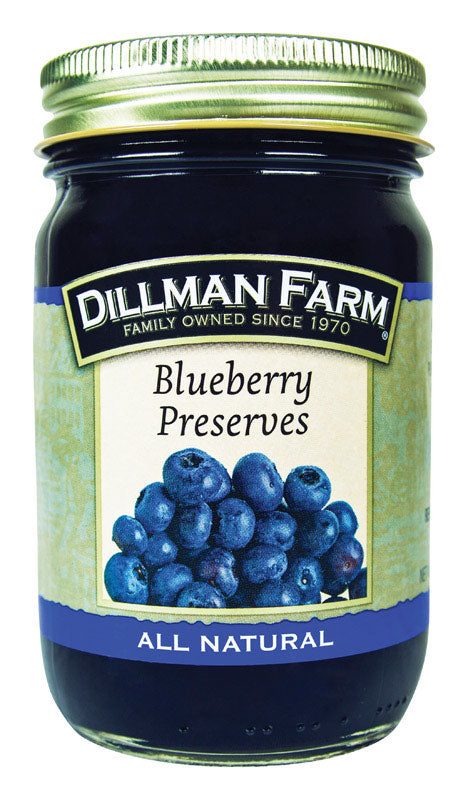BLUEBERRY PRSERVES 16 OZ - Pack of 6