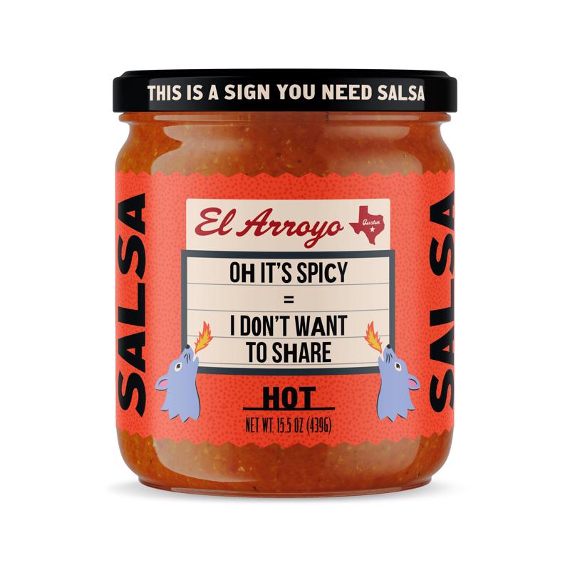 SAUCE HOT JAR 15.5oz 6PK - Pack of 6