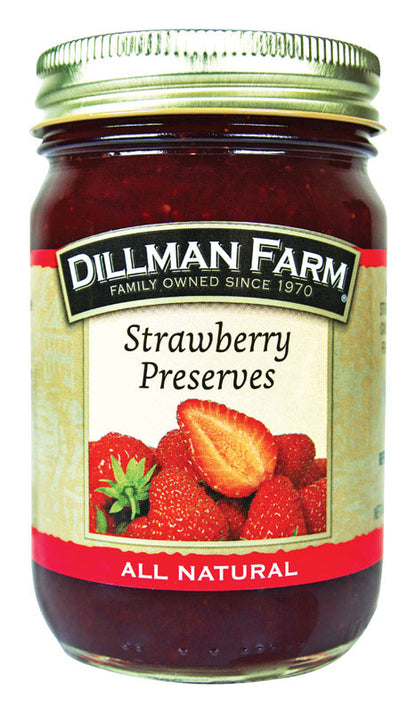 STRAWBERRY PRESERVES16OZ - Pack of 6