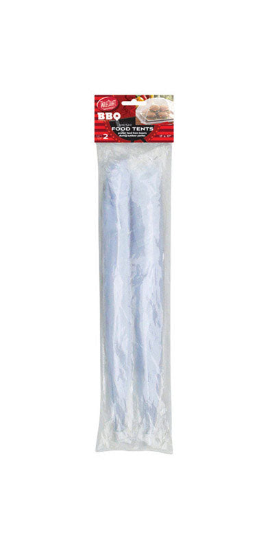 Emery Jensen food tent mesh measuring 17x17 inches, designed for protecting food during outdoor events and camping.