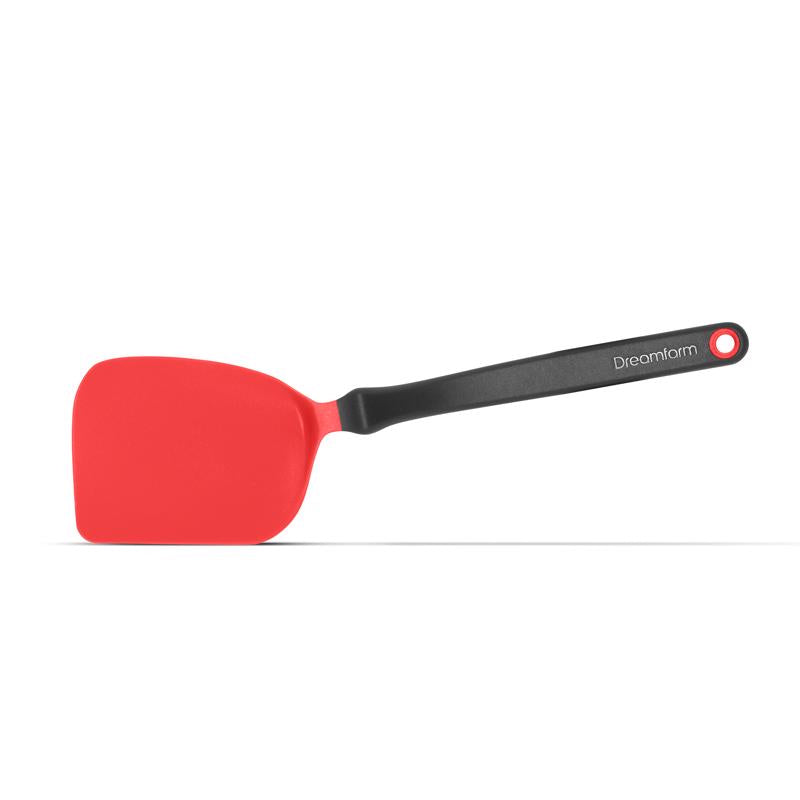 Red MINI CHOPULA NYLN specialty gadget by Emery Jensen, a compact 9-inch multi-tool with versatile functions.