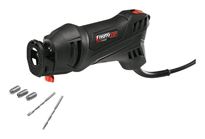 Emery Jensen spiral saw kit with 5.5 amp motor, specialty heavy-duty power tool for precise cutting and woodworking tasks.