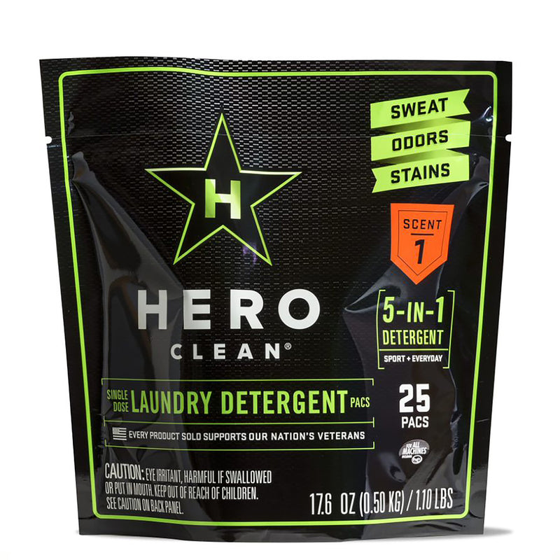 HERO DETERGENT POD 25PK - Pack of 6