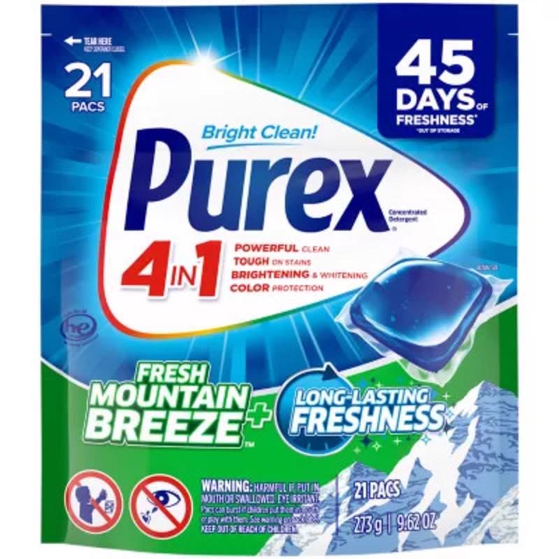 LAUNDRY DTRGT POD 21PC - Pack of 6