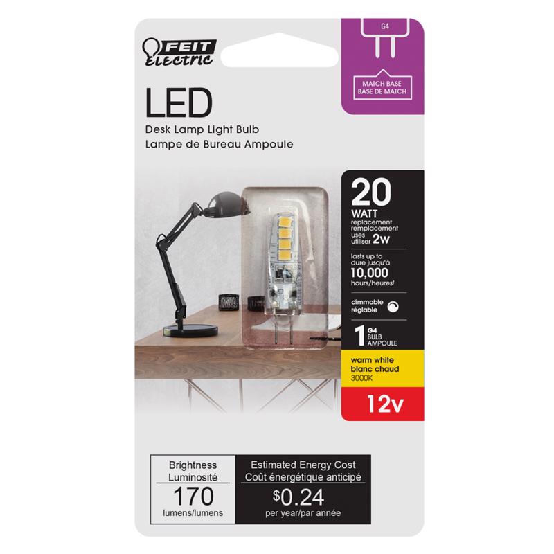 LED 2-PIN BASE 2W SW