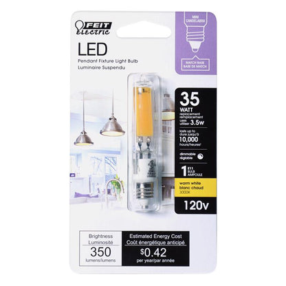 LED T4 E11 WW 35W DIM