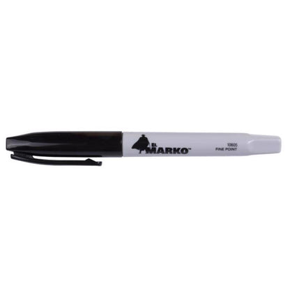 EL MARKO PERM MARKER BLK - Pack of 12