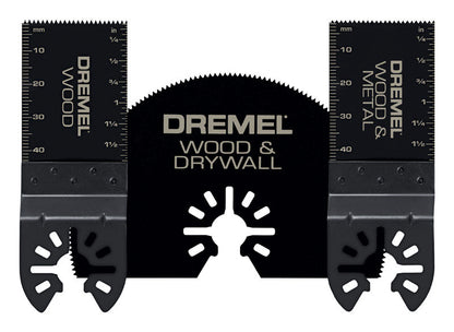 Emery Jensen Dremel cutting specialty oscillating blades, pack of 2, designed for precise cutting tasks with oscillating tools.