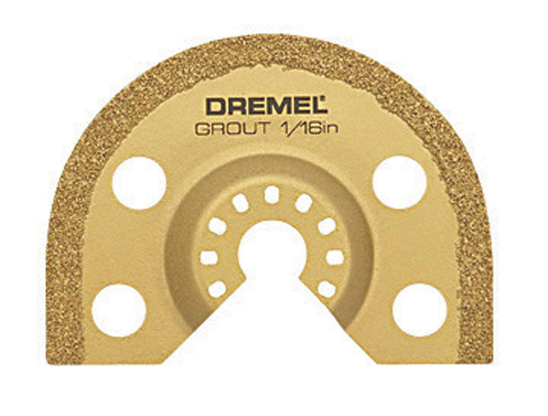 Emery Jensen grout removal blade 1/16 inch specialty oscillating blade for precise tile grout removal.