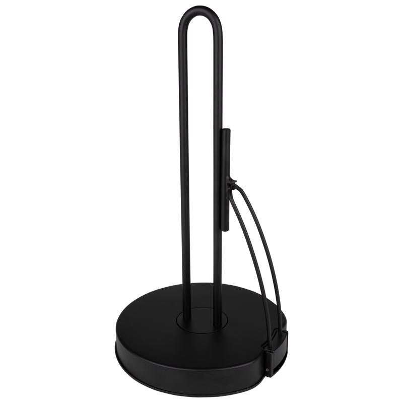 Emery Jensen black Euro specialty pantryware with a twist lid, designed for organized kitchen storage and pantry use.